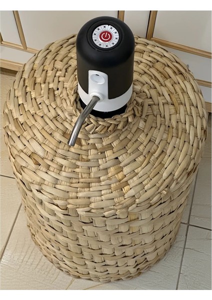 El Yapımı Doğal Hasır Damacana Kılıfı 19LT.