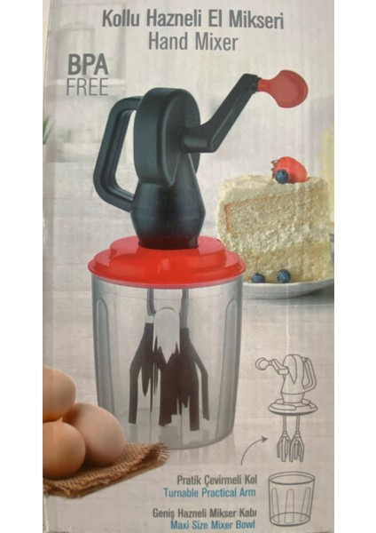 Bpa Free El Mikseri Hand Mixer