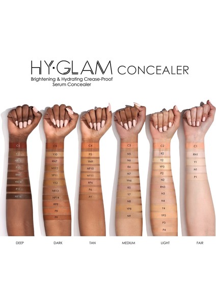 Hy-Glam Concealer - Kapatıcı P9+7 ml fiyatları