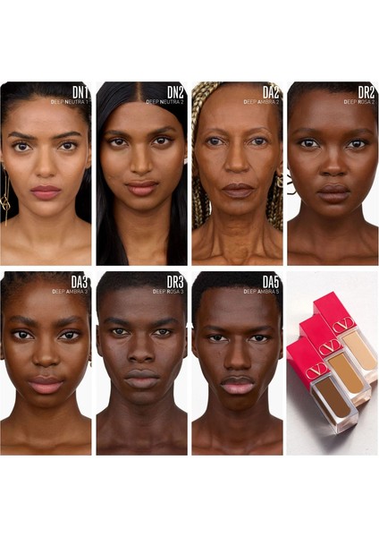 Very Valentino - Nemlendirme Etkili Kapatıcı Mn4 Medium Neutral 4 (6,5 Ml)