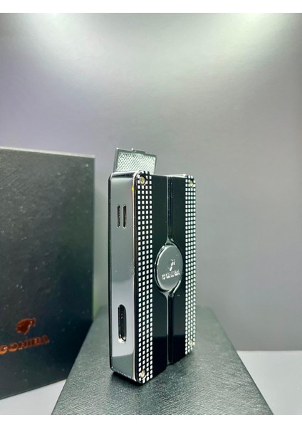 3 Torch Pürmüz Alevli Puro Delicili Özel Üretim Premium Puro Çakmağı