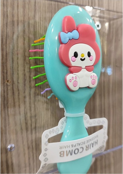 Sanrio Karakterleri Figürlü Kız Çocuk Tarak Fırça