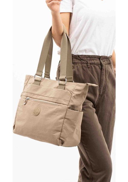 Klinkır Kumaş Kadın El Omuz