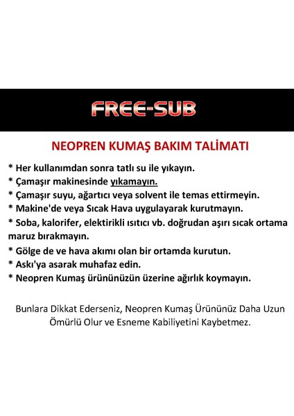 7mm Saros Yamamoto Avcı Serbest Dalış Elbisesi