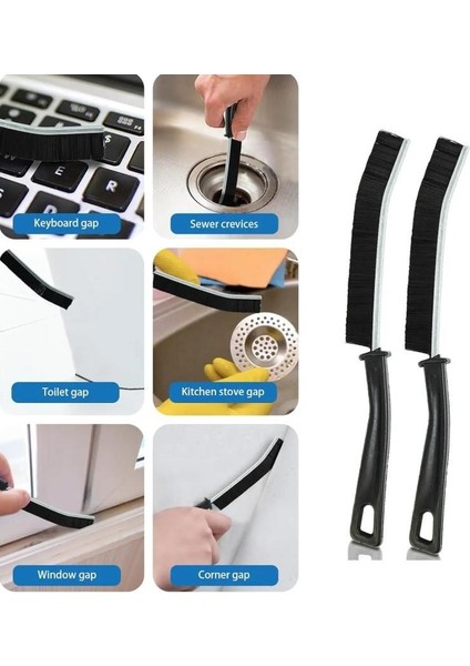 Çok Amaçlı İnce Temizlik Fırçası Derz Arası Banyo Mutfak Lavabo Oto Jant-Difizör Detay Temizlik Fırçası modelleri