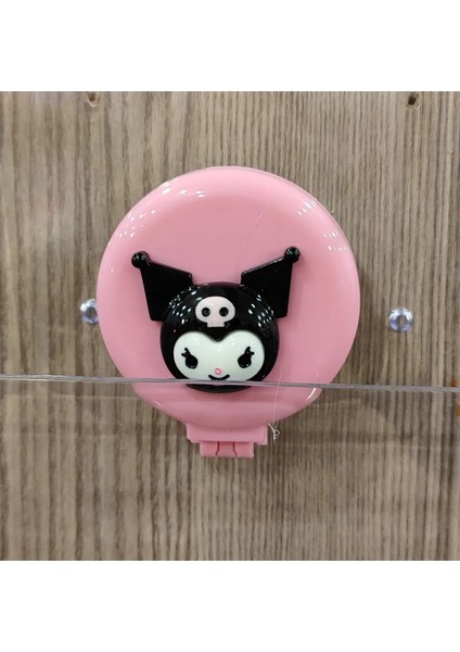 Kuromi Figürlü Kız Çocuk Aynalı Tarak Fırça