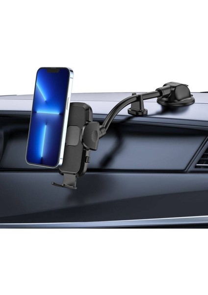 Buffer® Ayarlanabilir Vakum Kilitli Cam ve Torpidoya Takılabilen Telefon Tutucu