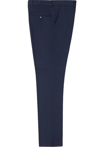 Normal Bel Normal Paça Regular Fit Mavi Erkek Pantolon PN1014400270