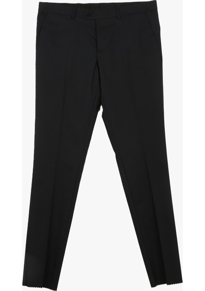 Normal Bel Normal Paça Slim Fit Lacivert Erkek Pantolon PN1014100166