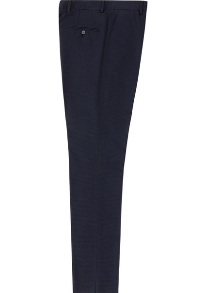 Normal Bel Normal Paça Regular Fit Lacivert Erkek Pantolon PN1014200153