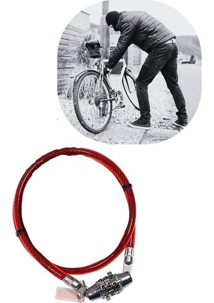 Nonni Buffer® Şifreli Pratik ve Sağlam Bisiklet Kilidi