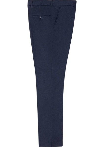 Normal Bel Normal Paça Regular Fit Lacivert Erkek Pantolon PN1014400261