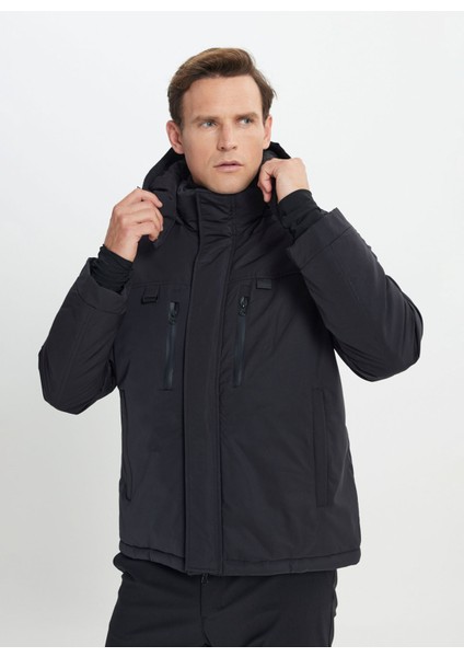 Siyah Erkek Mont 4A0824100003 modelleri