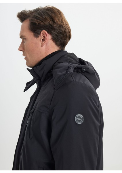 Siyah Erkek Mont 4A0824100003 indirimleri