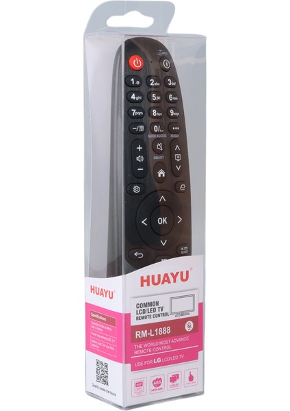 RM-L1888 Lg Netflıx-Prıme Vıdeo-Rakuten Tv-Dısney+ Tuşlu Unıversal LCD LED Tv Kumanda fiyatları