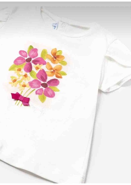 Kız Bebek Baskılı Tişört Şort Takım Çpk Renkli 1234 fiyatları