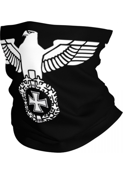 Özel Alman Reich Almanya Bayrağı Bandana Boyunluk Yürüyüş Koşu Erkekler Kadınlar Sarma Atkı Kafa Bandı Isıtıcı (Yurt Dışından)