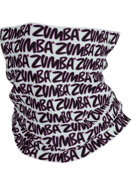 Özel Z-Zumbas Dans Fitness Desen Bandana Boyunluk Yürüyüş Koşu Kadınlar Erkekler Sarma Atkı Balaclava Isıtıcı (Yurt Dışından)