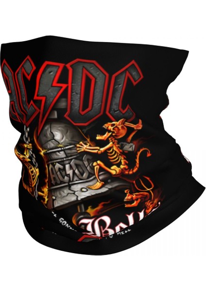 Özel Ac Dc Hells Bells Kış Kafa Bandı Boyun Isıtıcısı Erkek Kadın Kayak Avcılık Tüp Atkı Rock Yüz Bandanası Boyunluk (Yurt Dışından) fiyatları