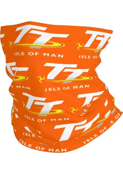 Özel Isle Of Man Tt Yarış Motosiklet Bandana Boyunluk Rüzgar Geçirmez Yüz Atkısı Örtüsü Erkek Kadın Kafa Bandı Tüp Balaclava (Yurt Dışından)
