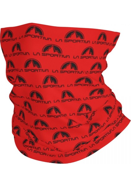 Özel La Sportiva Logo Bandana Kış Boyun Isıtıcı Kadın Rüzgar Geçirmez Sarma Yüz Atkısı Yürüyüş Açık Hava Sporları Için Tozluk Kafa Bandı (Yurt Dışından)