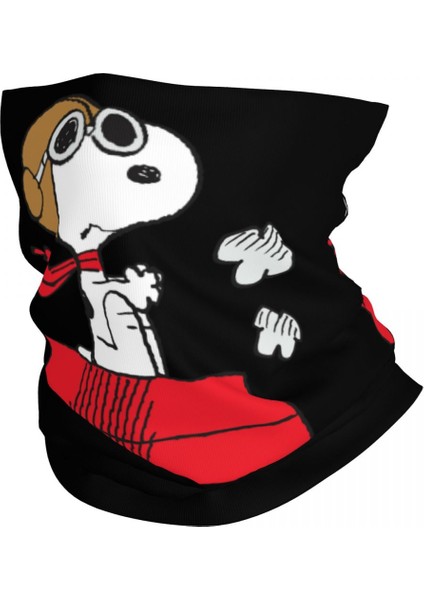 Özel Sevimli Karikatür Snoopy Kış Kafa Bandı Boyun Isıtıcı Erkek Kadın Yürüyüş Kamp Tüp Eşarp Yüz Bandanası Boyunluk (Yurt Dışından)