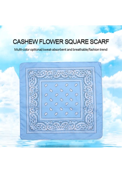 1 Adet Uni Moda Baskılı Kare Eşarp Bisiklet Bandana Balıkçılık Güneş Koruma Boyun Örtüsü Eşarplar Mendil Açık Hava Başlığı (Yurt Dışından) modelleri