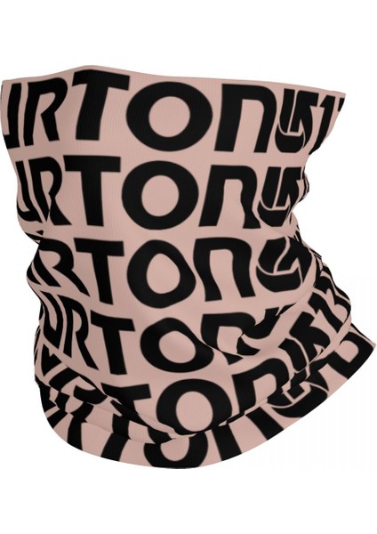 Özel Burtons Arrow Logo Snowboard Kış Kafa Bandı Boyun Isıtıcısı Erkek Kadın Kayak Koşu Tüpü Atkı Yüz Bandanası Boyunluk (Yurt Dışından)