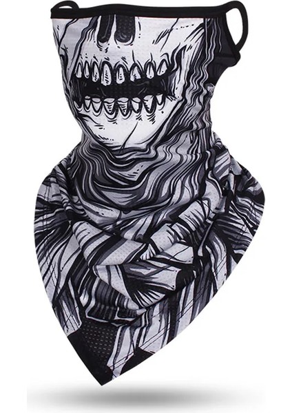 Erkek Kadın Yürüyüş Bisiklet Yüz Maskesi Askılı Kulak Kafatası Bandana Nefes Alabilir Spor Eşarp Yaz Balaclava Boyunluk Yüz Kalkanı (Yurt Dışından) fırsatları