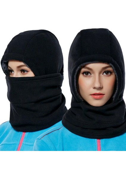 Kış Şapkası Balaclava Maskesi Erkekler Kadınlar Boyun Isıtıcısı Yürüyüş Bandana Atkı Koşu Bisiklet Şapkası Kayak Maskesi Rüzgar Geçirmez Motosiklet Kapşonu (Yurt Dışından)
