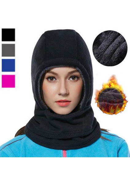 Kış Şapkası Balaclava Maskesi Erkekler Kadınlar Boyun Isıtıcısı Yürüyüş Bandana Atkı Koşu Bisiklet Şapkası Kayak Maskesi Rüzgar Geçirmez Motosiklet Kapşonu (Yurt Dışından)
