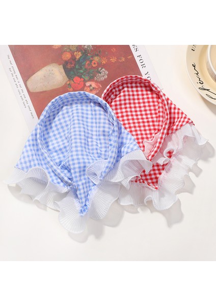 Beyaz Dantel Kafa Bandı Fransız Üçgen Eşarp Şapka Başörtüsü Şapka Kadınlar Için Kırsal Stil Saç Aksesuarı (Yurt Dışından) fiyatları