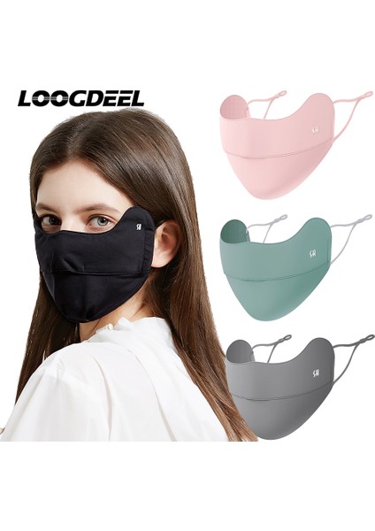 Loogdeel Uv Güneş Koruması Bisiklet Buz Ipek Yüz Maskesi Ayarlanabilir Nefes Alabilir Bandana Erkek Kadın Avcılık Koşu Spor Maskesi Atkı (Yurt Dışından) fiyatları