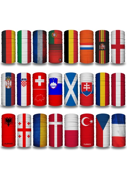 2024 Ulusal Bayrak Bandana Euro Almanya Ispanya Fransa Italya Hayranlar Başörtüsü Dikişsiz Boru Boyunluk Boyunluk Yüz Kalkanı Maske Kapağı (Yurt Dışından) fiyatları