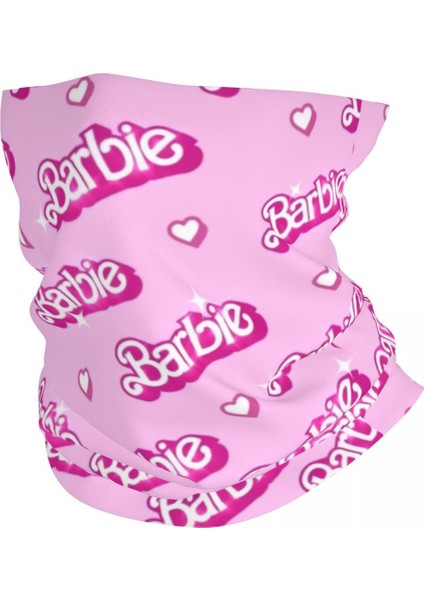 Özel Barbie Bandana Boyun Isıtıcısı Erkek Kadın Kış Kayak Tüpü Atkı Boyunluk Yüz Örtüsü (Yurt Dışından)