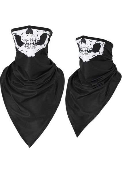 Yaz Sporları Bandana Tüp Atkı Bisiklet Yürüyüş Avcılık Koşu Balıkçılık Taktik Boyunluk Kılıfı Üçgen Yüz Maskesi Erkek Kadın (Yurt Dışından)