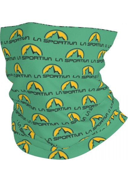 Özel La Sportiva Logo Bandana Kış Boyun Isıtıcı Kadın Rüzgar Geçirmez Sarma Yüz Atkısı Yürüyüş Açık Hava Sporları Için Tozluk Kafa Bandı (Yurt Dışından)
