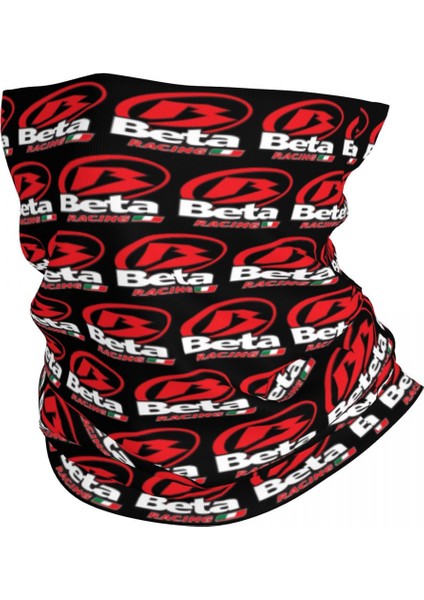 Betas Racing Logo Kış Kafa Bandı Boyun Isıtıcı Erkek Kadın Yürüyüş Koşu Tüp Atkı Yüz Bandanası Boyunluk (Yurt Dışından)