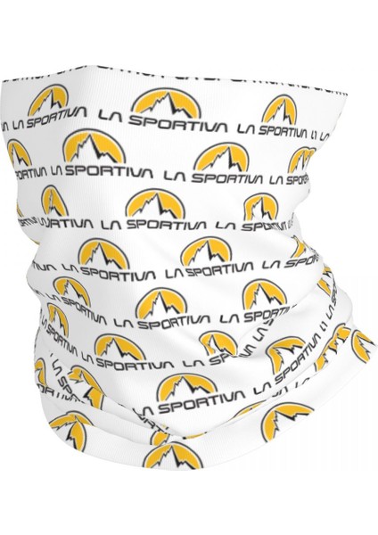 Özel La Sportiva Logo Bandana Kış Boyun Isıtıcı Kadın Rüzgar Geçirmez Sarma Yüz Atkısı Yürüyüş Açık Hava Sporları Için Tozluk Kafa Bandı (Yurt Dışından)