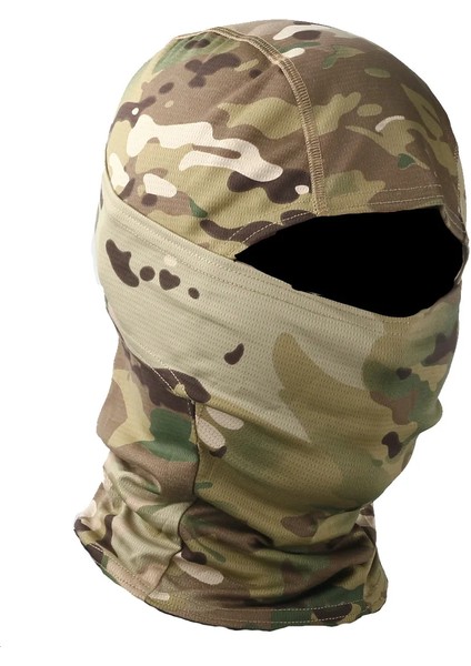 Taktik Kamuflaj Balaclava Tam Yüz Maskesi Wargame Cp Taktik Şapka Avcılık Bisiklet Bisiklet Multicam Bandana Boyunluk (Yurt Dışından)