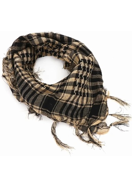 100X100CM Açık Hava Yürüyüş Atkıları Askeri Arap Taktik Çöl Atkısı Ordu Başörtüsü Tel ile Erkekler Kadınlar Bandana Atkı Maske (Yurt Dışından)