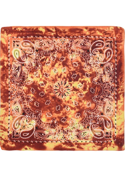 54CM*54CM Hip Hop Bandana Açık Hava Erkek Kadın Moda Spor Pamuk Bandana Kare Eşarp Binicilik Kamp Bisiklet Başörtüsü (Yurt Dışından)