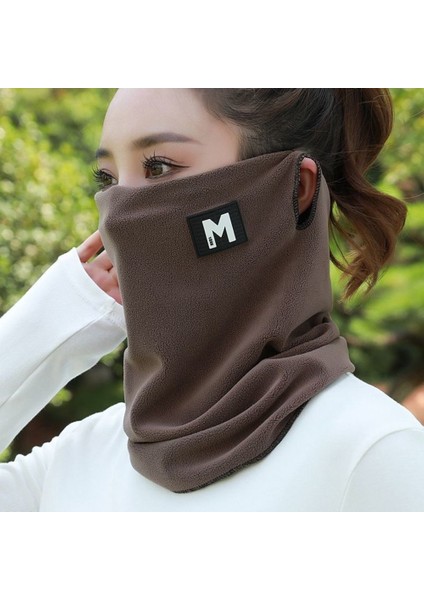 Kadın Erkek Yumuşak Peluş Boyunluk Spor Atkısı Yüz Maskesi Kış Sıcak Atkılar Paten Koşu Sıcak Yün Kürk Kalın Erkek Boyun Atkıları (Yurt Dışından) fırsatları