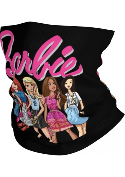 Özel Barbie Bandana Boyun Isıtıcısı Erkek Kadın Kış Kayak Tüpü Atkı Boyunluk Yüz Örtüsü (Yurt Dışından)