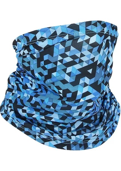 Yaz Sporları Bandana Nefes Alabilir Uv Güneş Koruması Kamp Yürüyüş Bisiklet Atkılar Başlıklar Erkek Kadın Boyun Isıtıcı Tüp Sihirli Atkı (Yurt Dışından)