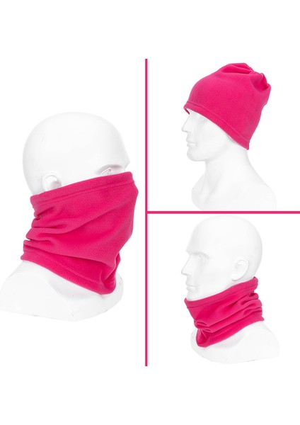 Erkek Kadın Kış Bandana Açık Hava Yüz Örtüsü Snowboard Kayak Boyunluk Çorap Bisiklet Yumuşak Polar Atkı Spor Termal Yarım Maske (Yurt Dışından)