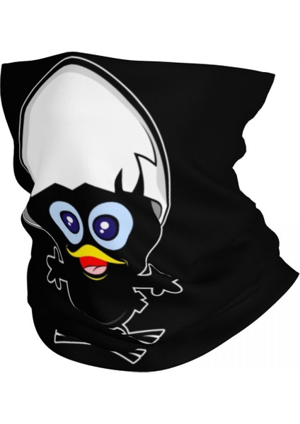 Kawaii Calimero Siyah Tavuk Bandana Boyunluk Uv Korumalı Yüz Atkısı Örtüsü Erkek Kadın Karikatür Çizgi Roman Kafa Bandı Tüp Balaclava (Yurt Dışından) fiyatları
