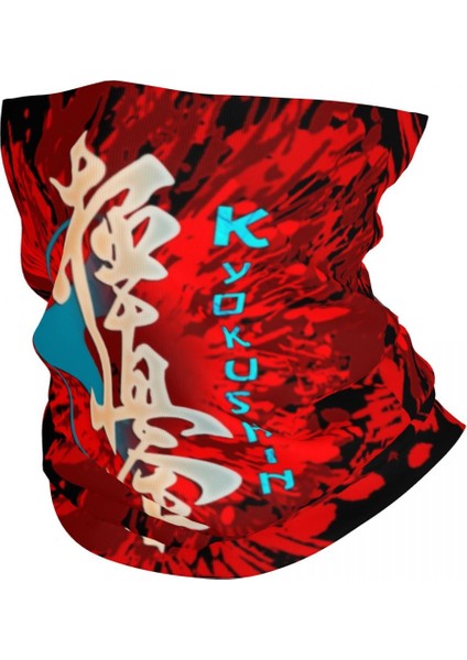 Karate Kyokushin Boyunluk Erkek Kadın Uv Yüz Kalkanı Kış Dövüş Sanatları Bandana Atkı Yürüyüş Için (Yurt Dışından)