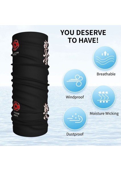 Karate Kyokushin Boyunluk Erkek Kadın Uv Yüz Kalkanı Kış Dövüş Sanatları Bandana Atkı Yürüyüş Için (Yurt Dışından) modelleri