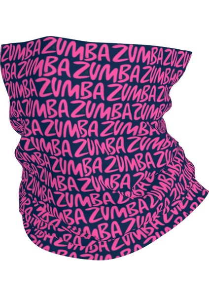 Özel Z-Zumbas Dans Fitness Desen Bandana Boyunluk Yürüyüş Koşu Kadınlar Erkekler Sarma Atkı Balaclava Isıtıcı (Yurt Dışından)